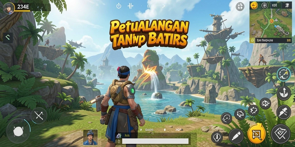 Gameplay seru dengan eksplorasi dunia terbuka yang luas