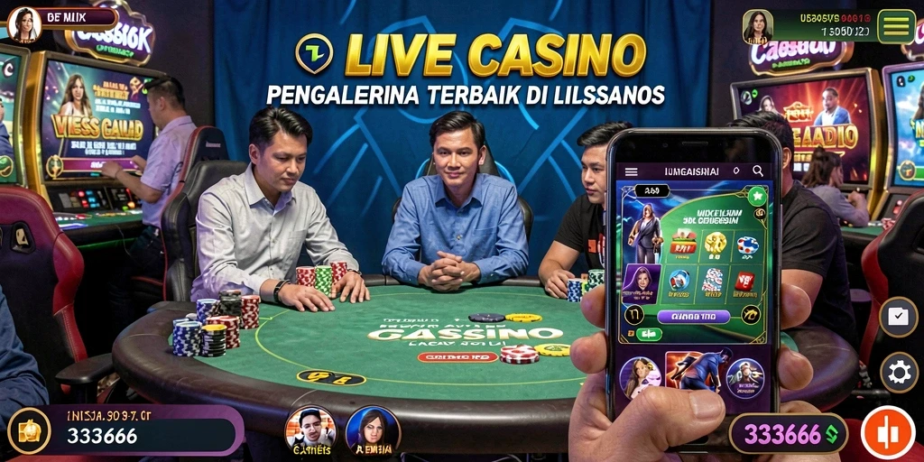 Gameplay menarik dari 333666 dalam suasana Live Casino.