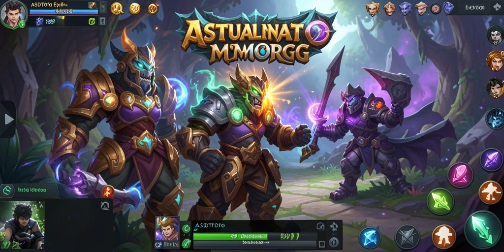 Tampilan gameplay <strong>ASDTOTO</strong> yang memukau dalam dunia MMORPG.