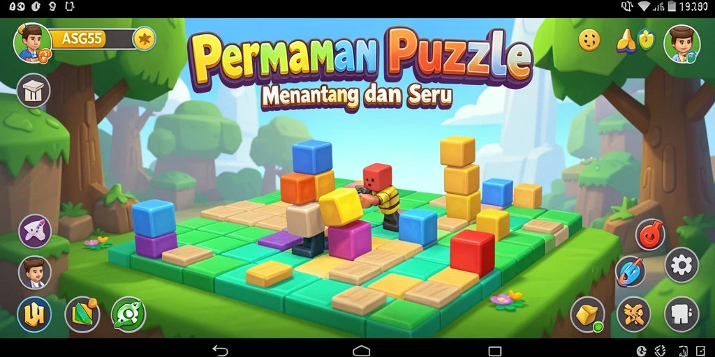 Tampilan gameplay ASG55 yang menarik dan penuh tantangan.