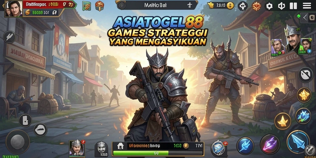 Tampilan gameplay menarik dari ASIATOGEL88 yang menunjukkan strategi dan taktik.