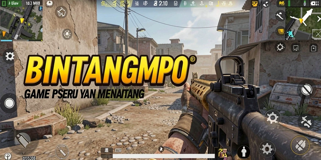 Gameplay BINTANGMPO yang intens dan menarik.