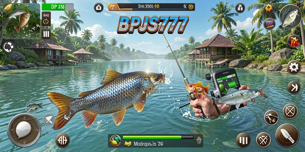 Gameplay menarik saat menangkap ikan di BPJS777.