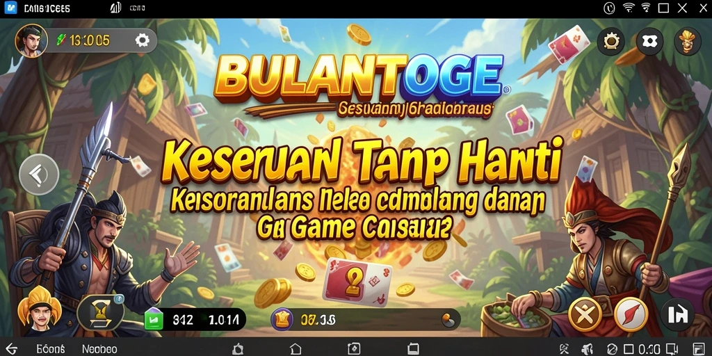 Tangkapan layar gameplay BULANTOGEL yang menampilkan keseruan bermain.