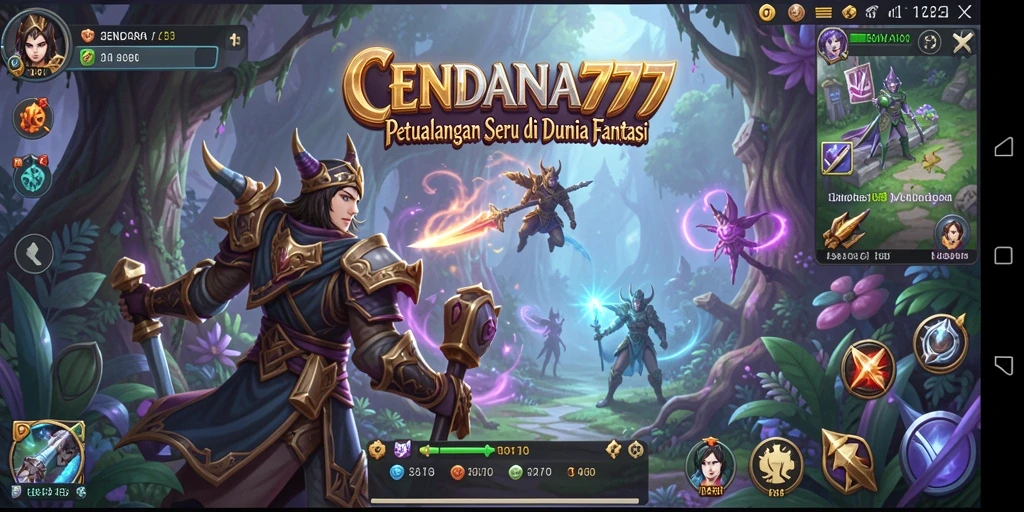 Tampilan gameplay CENDANA777 yang penuh petualangan dan tantangan.
