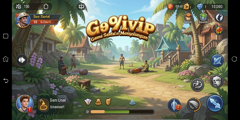 Tampilan gameplay G9VIP yang menarik dan penuh warna.