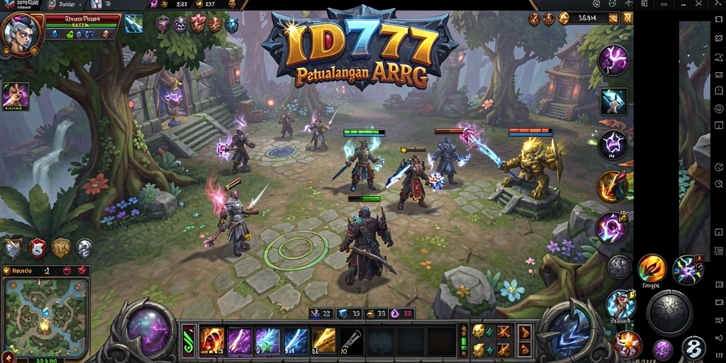 Gameplay seru ID777 menampilkan pertempuran mendebarkan dan eksplorasi dunia fantastis.
