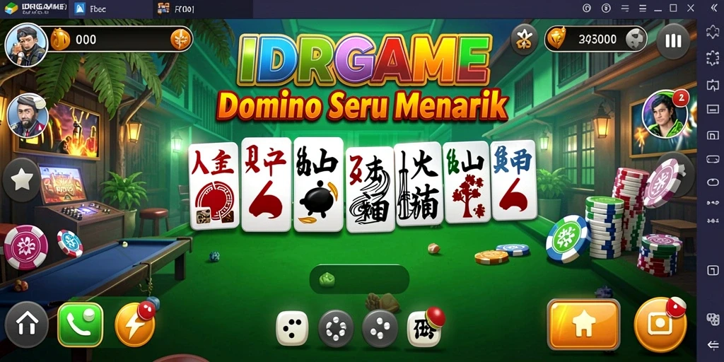 Tampilan gameplay yang menarik dan seru di IDRGAME.