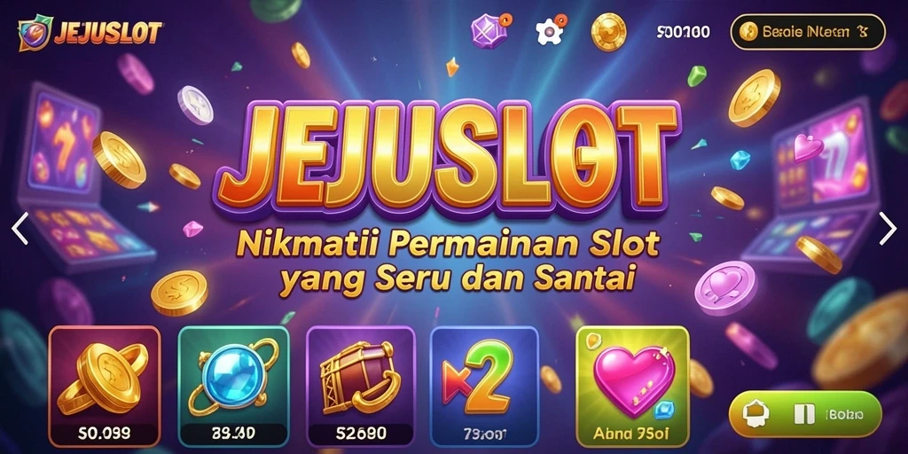 Tampilan seru dari gameplay JEJUSLOT yang mengasyikkan.