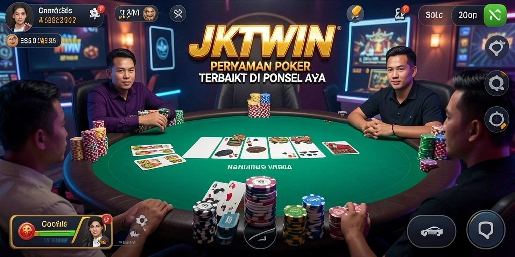 Tampilan gameplay <strong>JKTWIN</strong> yang menarik dengan grafis memukau.