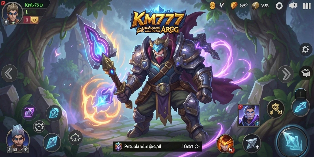 Gameplay intens dengan grafis menawan di KM777.