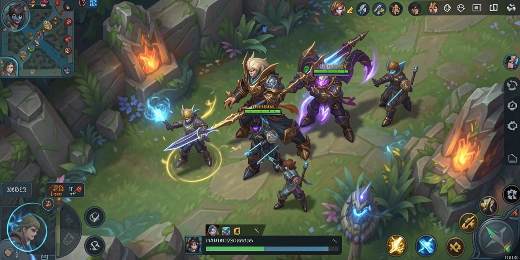 Tangkapan layar gameplay MAMEN123 yang penuh aksi dan strategi.