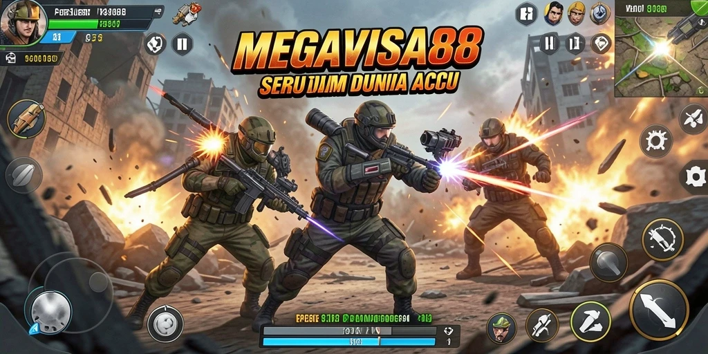 Tampilan gameplay MEGAVISA88 yang penuh aksi dan tantangan.