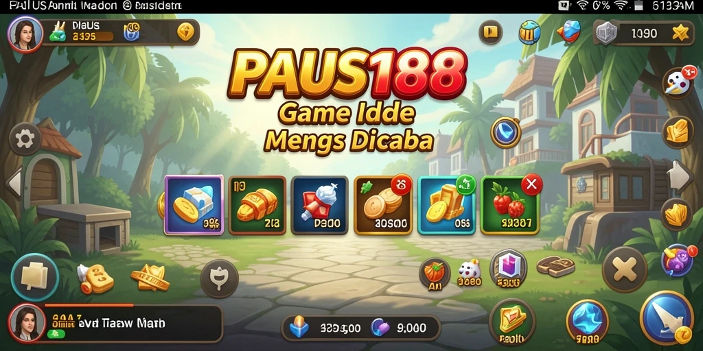 Tampilan menarik dari gameplay PAUS188 yang memukau.