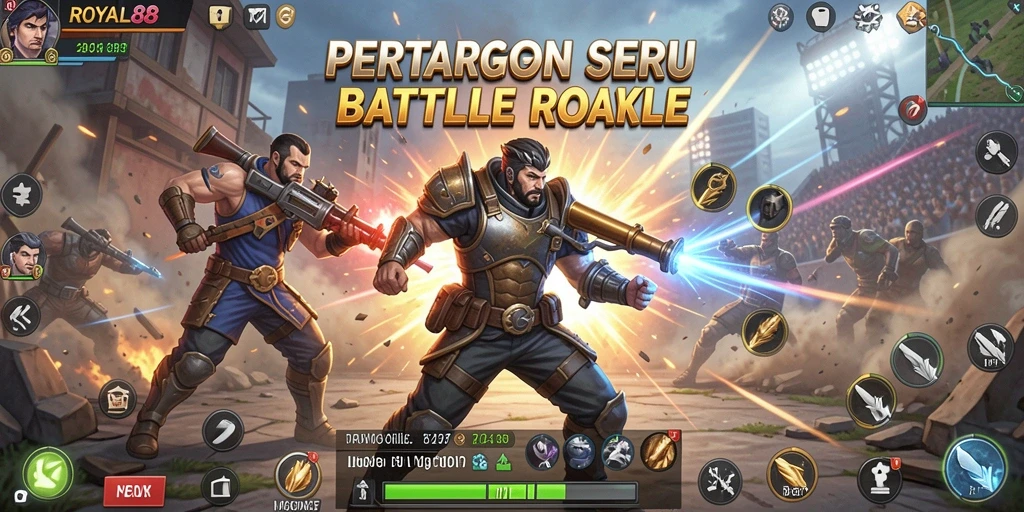 Gambaran gameplay seru dan kompetitif di ROYAL88.