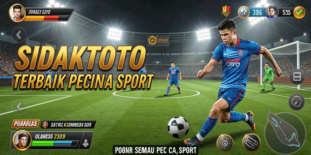 Tampilan gameplay SIDAKTOTO yang menarik dengan berbagai fitur menarik dan olahraga seru.