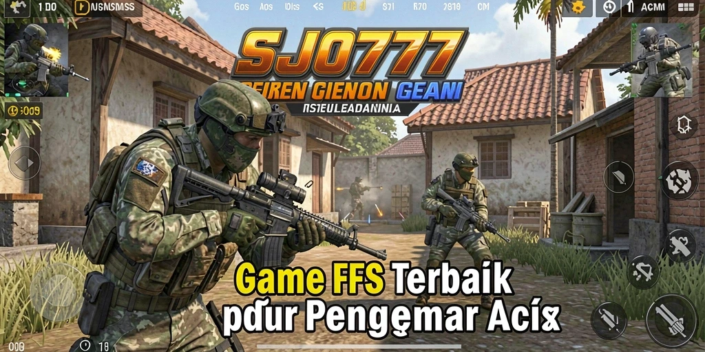 Gameplay SJO777 yang intens, menampilkan aksi tembak-menembak yang mendebarkan.