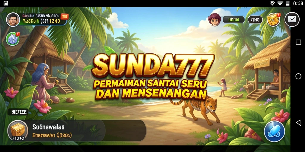 Screenshot SUNDA777 menampilkan gameplay yang seru dan interaktif.