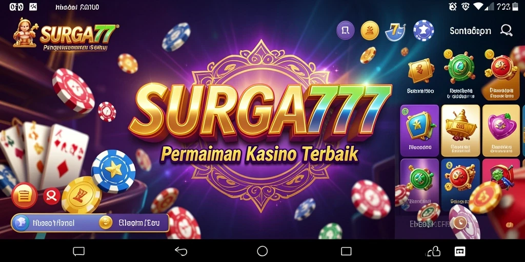 Tampilan menarik dari gameplay SURGA77 yang memukau dan seru.