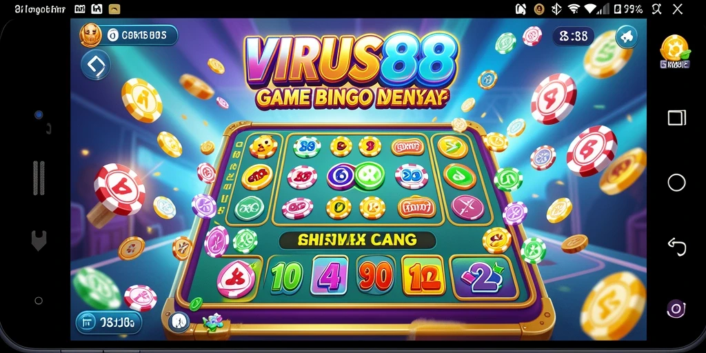 Tampilan gameplay yang seru dan interaktif di VIRUS88.