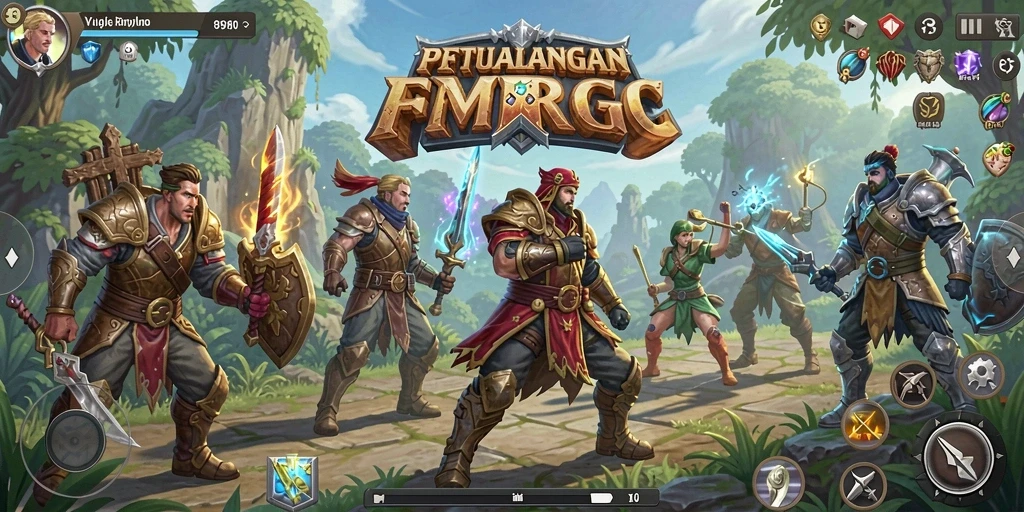 Gameplay seru dan mendalam di Y89, siap untuk petualangan RPG.