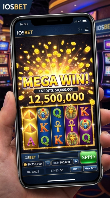 Proses unduh aplikasi yang cepat di iosbet.